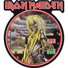 Iron Maiden Eddie 4″x4.5″ Sticker Multi-Color