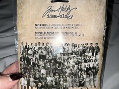 Tim Holtz 50 PAPER DOLLS GROUPS IDEA-OLOGY BLACK AND WHITE BRAND NEW SEALED