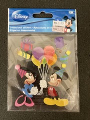 EK Success Jolee’s Boutique Disney Mickey Mouse Dimensional Birthday Stickers