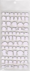 Panda Puffy Sticker Sheet