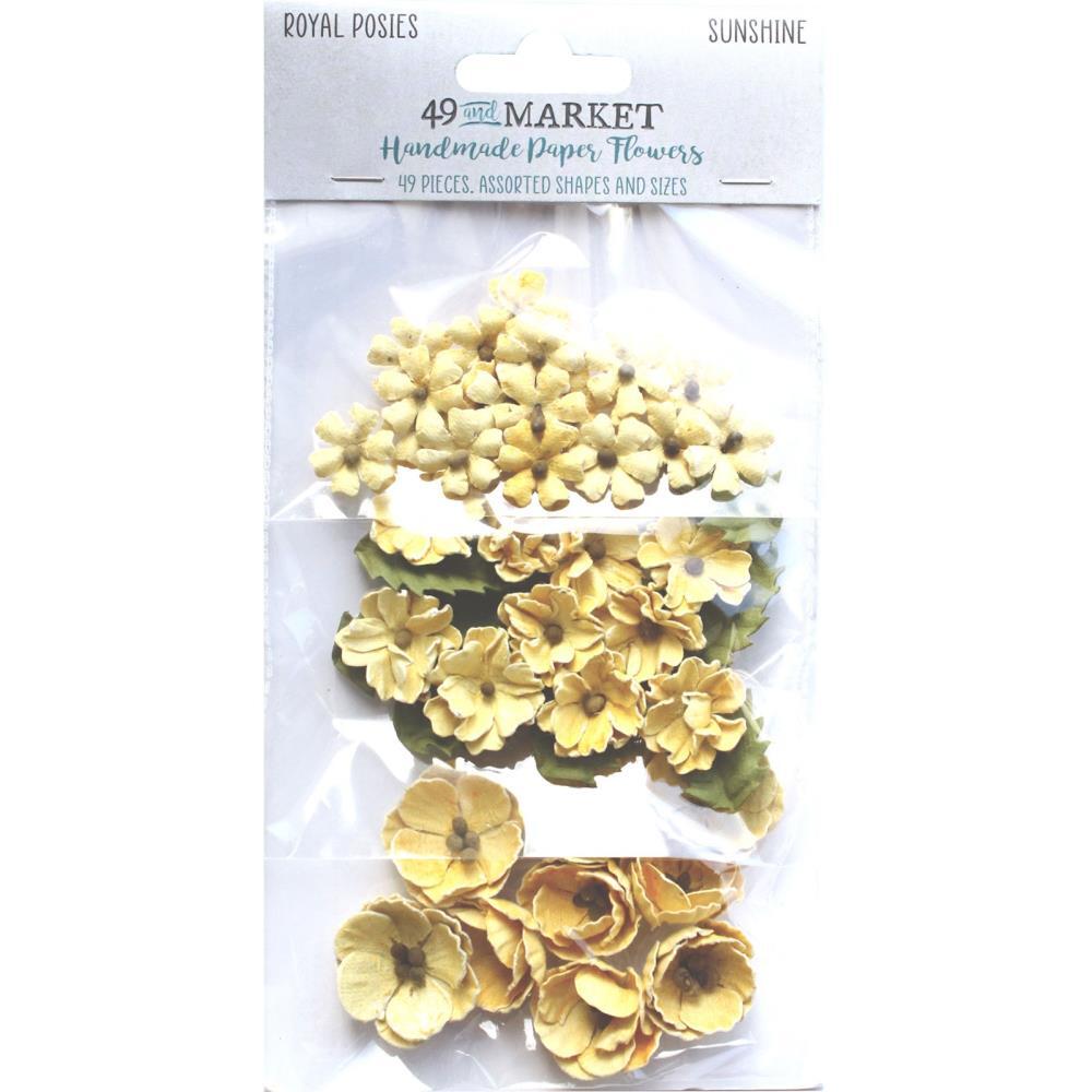 49 and Market Paper Flowers – Royal Posies – Sunshine, RP-34109