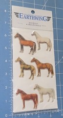 4 Vintage 1994 Collector Stickers – Puffy Horses – Silverwing