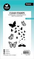 STUDIO LIGHT – ACRYLIC STAMPS – BUTTERFLIES