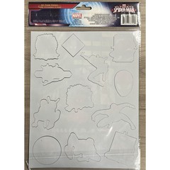Marvel Ultimate Spider-Man Sticker Sheet Hot Stamp 8×10 Inch