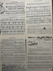 Vintage Sheet Music Single Pages lot of 100 craft junk journal art collage mixed