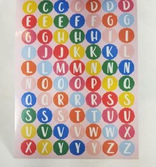 STICKER BOOK Lot of 2 442 Stickers Unicorns Numbers Shapes Letters Hearts