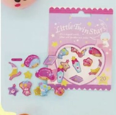 Sanrio Little Twin Stars Sticker Pack Scrapbook Diary’s Kids Kawaii