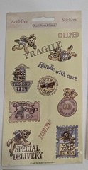 Boyd’s Bears Stickers Fragile, Mailing, This End Up, Handle With Care, Priority