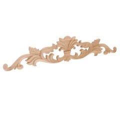 Furniture Appliques and Onlays Wood Decorative Corner Embellishments