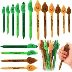 60 Pcs Positive Pens Bulk Potato Pickle Back to School Gifts with Motivationa…
