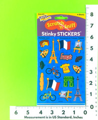 Trend Perfume Scented Amusement En Francais Stickers Pack 4 Sheets Retired