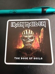 IRON MAIDEN The Book Of Souls STICKER – Mint Condition – HEAVY METAL BAND