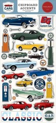 Carta Bella ~ CARS ~ Chipboard Accents