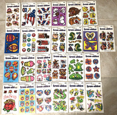 Lot 25 Packs Scratch & Sniff Mark I Rare Vintage VTG Iron-ables Fabric Stickers