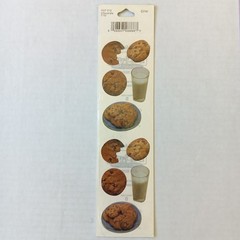 Vintage Frances Meyer Inc Chocolate Chip Cookies Stickers – 2 Sheets