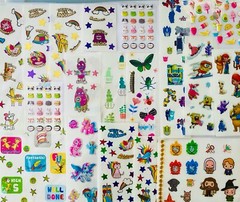 Bird plant Lot Stickers Planner Craft Scrapbook Variety mxd Themes | 979pcs