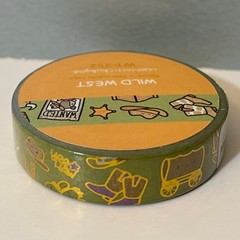 Hubman & Chubgirl Armadillo Cowboys Mini Planner Kit Washi & Stickers Set