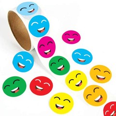 Sticker Roll 5 Rolls of Back to School Sticker Party Supplies Stickers for Kids