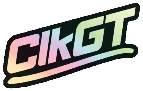 CLKGT Holographic Shiny Smooth Gloss Decal Stickers 3» x 1.87»