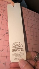 Vintage Bookmark Teddy Bear Hugs Sunshine Thoughts 1985 Antioch H717 80s