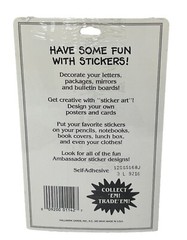 Vintage Hallmark Stickers Bears Panda Koala Polar God Jesus New 4 Sheets 1998