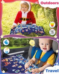 Reusable Christmas Sticker Book for Kids Toddlers Boys Girls Xmas Stickers