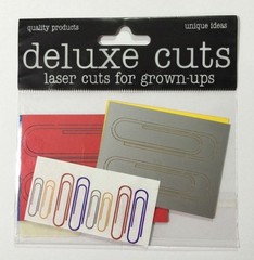 PAPER CLIPS Laser Die-Cuts(8pc)Deluxe Cuts📎Office Supplies📎Secretary📎School📎