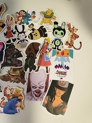 Assorted Cartoon Sticker Pack for Kids Teens Adults Water Bottles Laptop