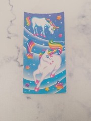 Vintage Lisa Frank Unicorn Rainbow Heart Stars Stickers