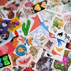 Vintage 80s 90s Sticker Mystery GRAB BAG Lot – $5.75 Free Shipping!