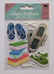 Jolee’s Baby Toddler Shoe Sizing Scrapbooking Stickers