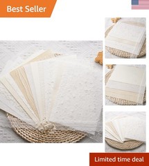 Versatile 15 Pcs Textured Paper Set – Perfect for Scrapbooking & DIY Projects