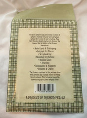NEVER OPENED- 20yrs OLD! Pressed Petals Flower Scrapbook- «Red Yellow Flowers»
