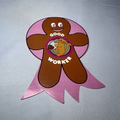 35 CTP ’81 SCRATCH & SNIFF PAPER AWARD RIBBONS VERY IMPORTANT PERSON CANDY APPLE