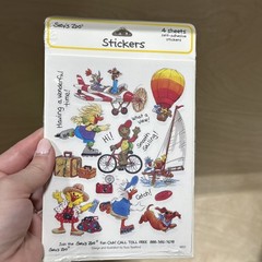 vintage suzy’s zoo stickers 3 Sealed Packs – 15 Full Sheets 10 Partial 21 Mini