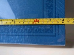 No. 800 Blue Vintage Scrapbook Deluxe Craft 100 Pages 50 Sheets Made in the USA