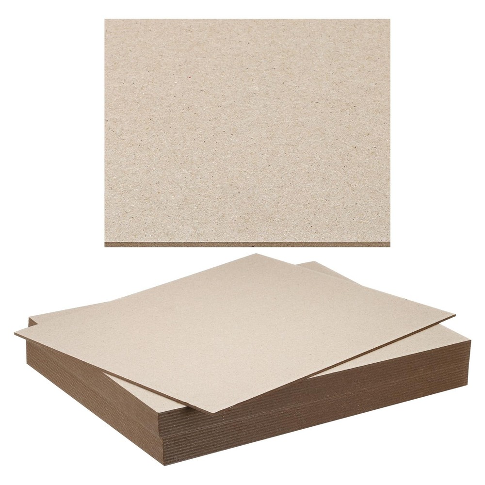 Patikil 12.5X10X0.1 Chipboard Sheets 20Pcs 100Pt Thick Book Board Binders Board