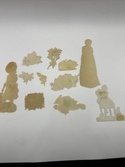 Lot Of 11 Victorian Scrap Ephemera For Collecting/ Scrapbooking Kids Floral