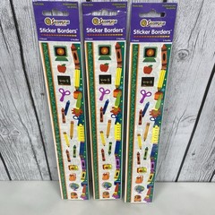 9 pkg Sticker Borders Christmas Winnie The Pooh Halloween Baby School Party