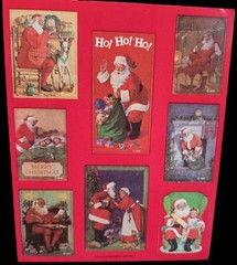 Vintage Sticker Lot Christmas 6 Sheets AGC & Hallmark