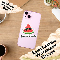 Bearly Awake Sticker, Cute Panda Decal, Kawaii Animal Vinyl Sticker, waterproof