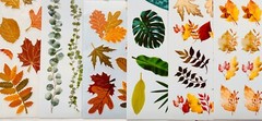 199+ Stickers Green Leaves Plants Fresh Forest Flower Bird Butterfly Cactus Tree