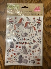 (3) Package Lot Of Crafter’s Square Decals- Rub-on, Stencil And Stickers