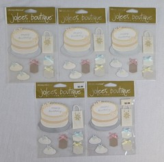 41 Jolee’s Boutique Jolee’s By You Birthday Scrapbook Stickers Craft Lot Party