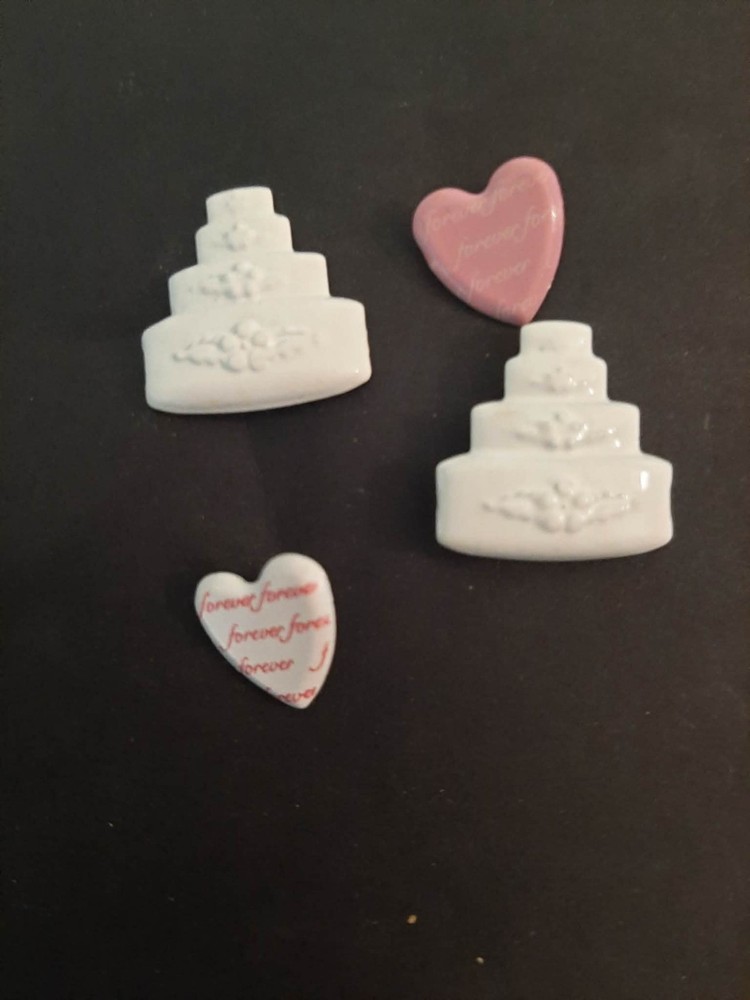 12 WEDDING SCRAPBOOKING BRADS