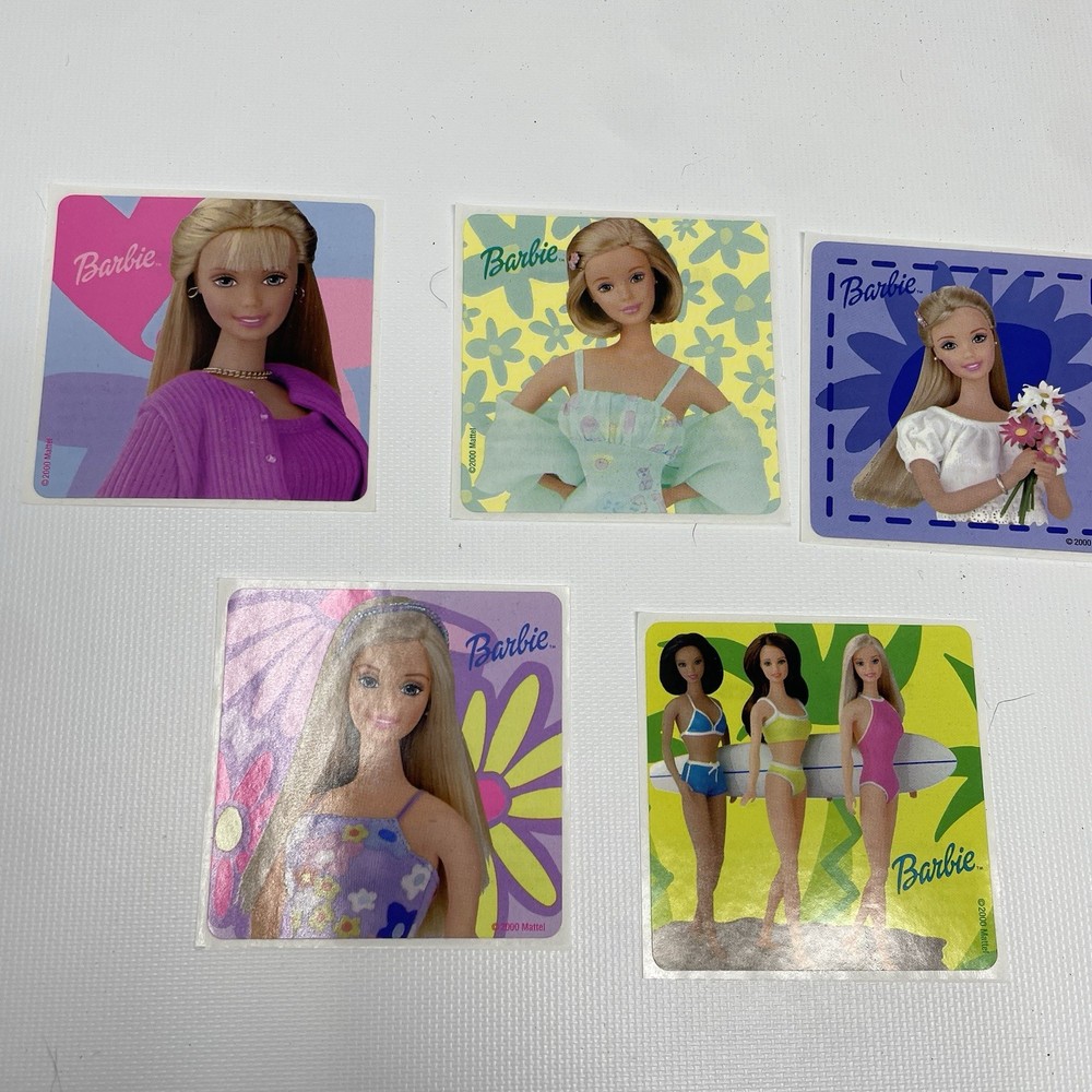 Lot of 5 Vintage Sandylion Barbie Y2K Smile Makers 2000