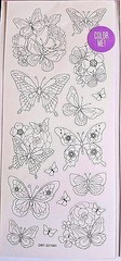 EASTER CRAFTS Color Me Stickers – CHOOSE ONE!