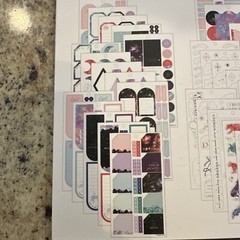 Happy Planner Sticker Book -The Stargazer Purple 583 Pieces – HP Girl **new**