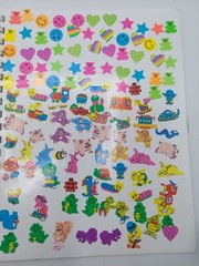 Vintage 1980’s -90’s Sticker Album Filled With Stickers