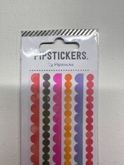 NEW Stickers Pipsticks Radiant Ruffles Decor Stamps Colorful Borders Bands